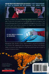 Verso de Animorphs -1- L'invasion