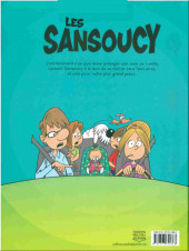 Verso de Les sansoucy, la BD -1- Les Sansoucy, la BD