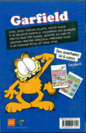 Verso de Garfield (Presses Aventure) - Roi de l'humour!