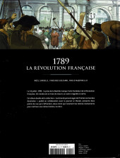 Verso de Les grands Personnages de l'Histoire en bandes dessinées -HS01- 1789 - La Révolution française