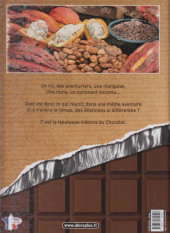 Verso de La fabuleuse histoire du chocolat - Tome a2021