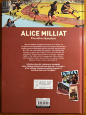 Verso de Alice Milliat - Pionnière Olympique -1- Alice Milliat pionnière olympique
