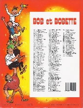 Verso de Bob et Bobette (3e Série Rouge) -69b1989- Les Nerviens nerveux
