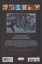 Verso de Marvel Comics - La collection (Hachette) -195143- Civil War II : Deuxième Partie