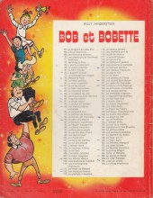 Verso de Bob et Bobette (3e Série Rouge) -83b1976- Le chevalier errant