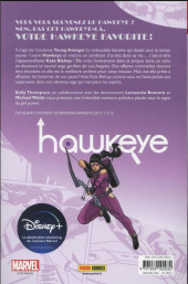 Verso de Hawkeye (Next Gen ) -1- L'œil secret