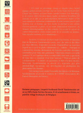 Verso de (AUT) Vandermeulen - Initiation à l'ontologie de Jean-Claude Van Damme - Le concept aware, la pensée en mouvement