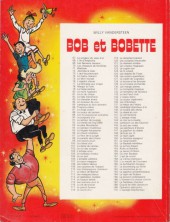 Verso de Bob et Bobette (3e Série Rouge) -90b1978- Le poignard d'or