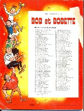 Verso de Bob et Bobette (3e Série Rouge) -107a1979- Le rayon magique
