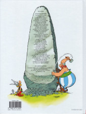 Verso de Astérix (Hachette) -23c2021- Obélix et compagnie