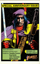 Verso de American Flagg! Vol.1 (First Comics - 1983) -30- Raul for Mayor
