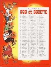 Verso de Bob et Bobette (3e Série Rouge) -113a1985- Le Gladiateur-mystère