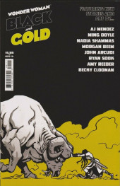 Verso de Wonder Woman: Black & Gold (2021) -1- Issue # 1