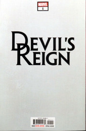 Verso de Devil's Reign (2021) -1- Issue #1