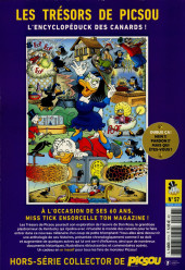 Verso de Picsou Magazine Hors-Série -57- Les trésors de Picsou : L'intégrale de Don Rosa 2002