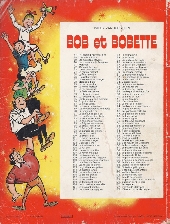 Verso de Bob et Bobette (3e Série Rouge) -136a1980- Les chèvraliers