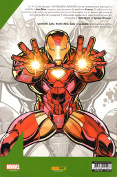 Verso de Avengers Universe (3e série - 2021) -9- Forgé dans les flammes