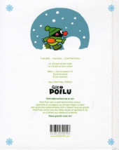 Verso de Petit Poilu -INT- 3 histoires sous la neige