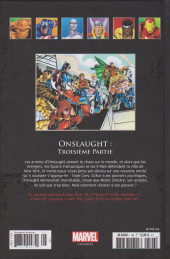 Verso de Marvel Comics - La collection (Hachette) -196159- Onslaught : Troisième Partie
