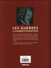 Verso de Les guerres d'Albert Einstein - Tome INT