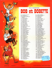 Verso de Bob et Bobette (3e Série Rouge) -202- Panique sur l'Amsterdam