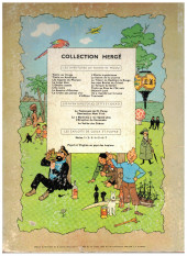 Verso de Tintin (Historique) -9B22 zero- Le crabe aux pinces d'or