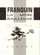 Verso de (AUT) Franquin - La mitre railleuse