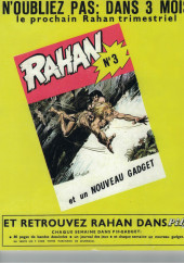 Verso de Rahan (1re Série - Vaillant) -2FS2021- Les temps sauvages