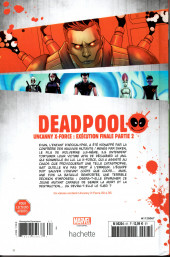 Verso de Deadpool - La collection qui tue (Hachette) -6765- Uncanny X-Force : Exécution finale partie 2