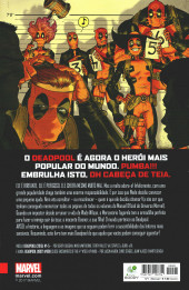 Verso de Marvel Coleção Especial -1- Deadpool - O mercenário desbocado