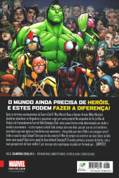 Verso de Marvel Coleção Especial -5- Campeões - Mudar o Mundo