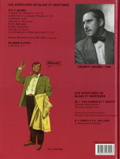 Verso de Blake et Mortimer (Les Aventures de) -10d2003- L'affaire du collier
