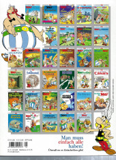 Verso de Astérix (en allemand) -16b2005- Asterix bei den Schweizern