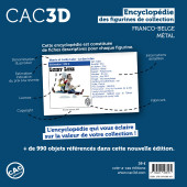 Verso de (DOC) CAC3D -30- CAC3D - Franco- Belge Métal - 2e édition