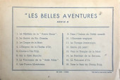 Verso de Les belles Aventures (Série B) -8- Les fauves mystérieux
