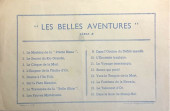 Verso de Les belles Aventures (Série B) -6- Sur la piste blanche...