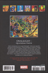 Verso de Marvel Comics : La collection (Hachette) -198160- Onslaught : Quatrième Partie
