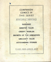 Verso de Uncanny Tales (Alan Class & Co. Ltd - 1963) -76- It started with...fear !