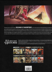 Verso de Ils ont fait l'histoire (France Loisirs) -17- Soliman le Magnifique