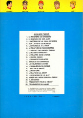 Verso de La patrouille des Castors -10c1982- Le signe indien