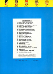 Verso de La patrouille des Castors -9d1982- Le Traître sans visage