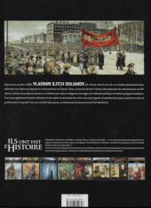 Verso de Ils ont fait l'histoire (France Loisirs) -16- Lénine