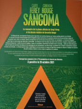 Verso de Sangoma -HC- Sangoma, Les damnés de Cape Town