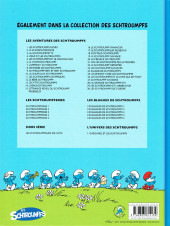 Verso de Les schtroumpfs - Schtroumpferies -4b2012- Schtroumpferies - 4