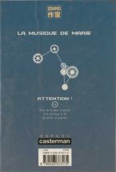 Verso de La musique de Marie -2- Volume 2
