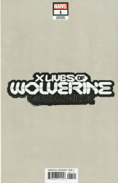 Verso de X Lives of Wolverine (2022) -1B- Issue #1