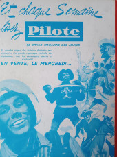 Verso de (Recueil) Pilote (Album du journal - Édition belge) -57- Recueil n° 57
