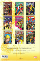 Verso de The new Mutants (L'intégrale) -5- 1986-1987