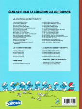 Verso de Les schtroumpfs -25b2012- Un enfant chez les Schtroumpfs