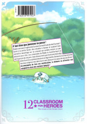 Verso de Classroom for heroes - The return of the former brave -12- Tome 12